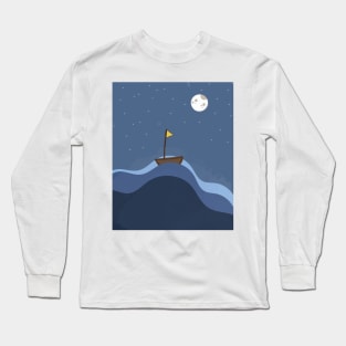 Sailing alone Long Sleeve T-Shirt